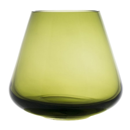 Magnor Rocks Lykta/Vas 12 cm Glas Grön