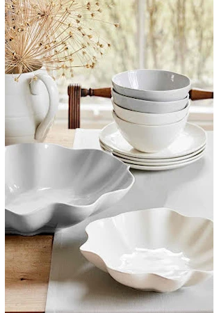 Floret Serveringsskål 23,4 cm Cream