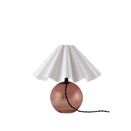 Globen Lighting Judith Bordlampe 28 cm Brun/Hvid