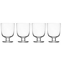 Lempi glass 34cl clear 4-pack