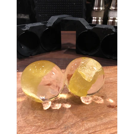 Molde para hielo cristalino - esferas
