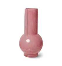 Glass Vas Flamingo pink