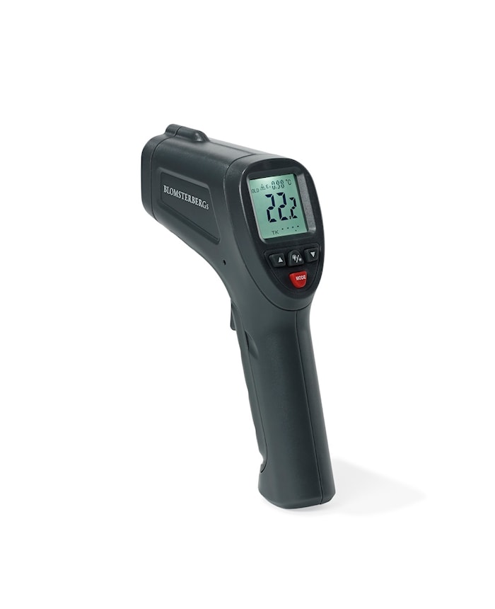 Thermometer Laser Infrarot Grau