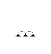 Curve 3 Pendel 95 cm Svart