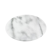 Rundt brett i marmor 26 cm