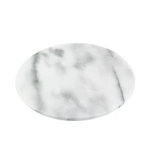 Rund bricka i marmor 26 cm