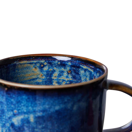 Chef ceramics: Mugg 32 cl Rustic blue