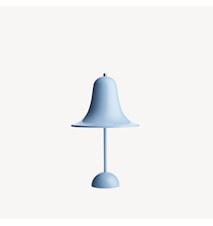 Pantop Portabel bordlampe, lyseblå