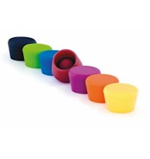 Silicone wine stoppers 2-pakning