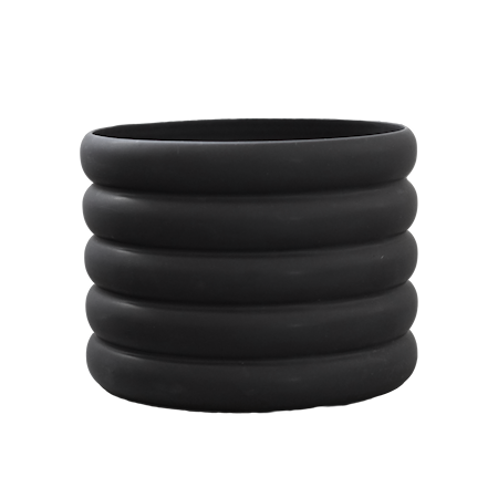 DBKD MUD Kruka Svart Large