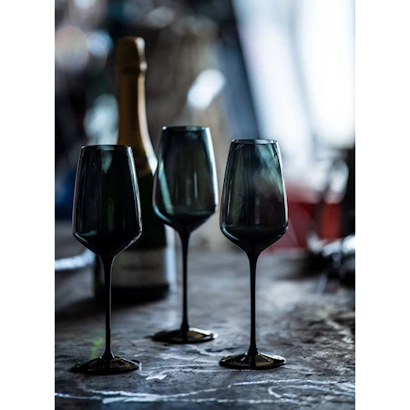 Noir Champagne/Hvitvinsglass 36 cl Svart