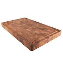 Skärbräda Ek Stavlimmad med Ränna 50x30 cm