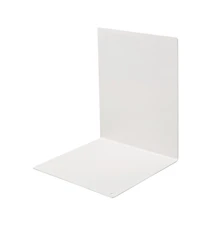 Bokstöd 14x17 cm Metall Vit