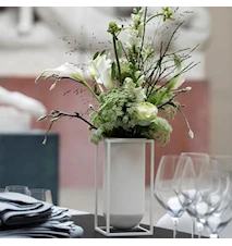 Kubus Vase Lolo Hvit