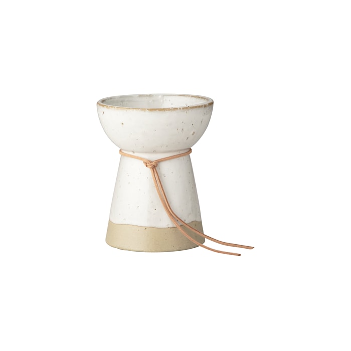 Løkvase Hvit 11cm