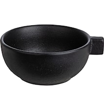 Bowl with Handle Black