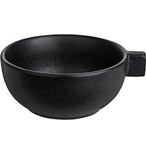 Bowl with Handle Black