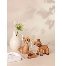 Happy Dog Trädekoration 13,5 cm Ek