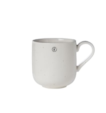 Kaffeebecher Ø 8 x 8,5 cm Porzellan Vanille