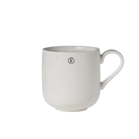 Kaffekop Ø8x8,5 cm Porcelæn Vanilje