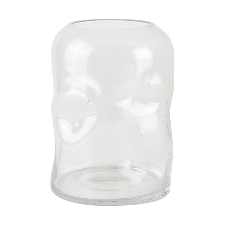 Vas Glas Klar Bubblad D16 H22