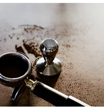 Espresso Kaffetamper Flat 58 mm 650g Rostfrit stål