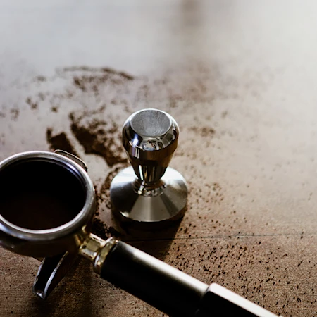 Espresso Kahvitampperi Tasainen 58 mm 650 g Ruostumaton teräs