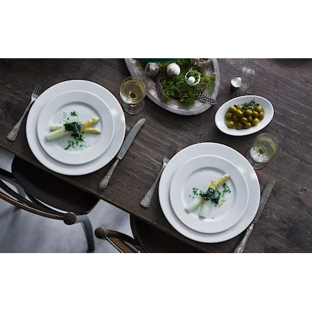 Assiette plate Sancerre, blanc, Ø 22 cm