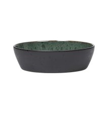 Suppeskål 18 cm svart/grønn BITZ