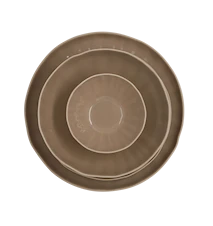 Dainty Asjett 21 cm 4-pakk Beige