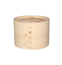 Maku Bamboo Ångkokare 2-layers 18 cm