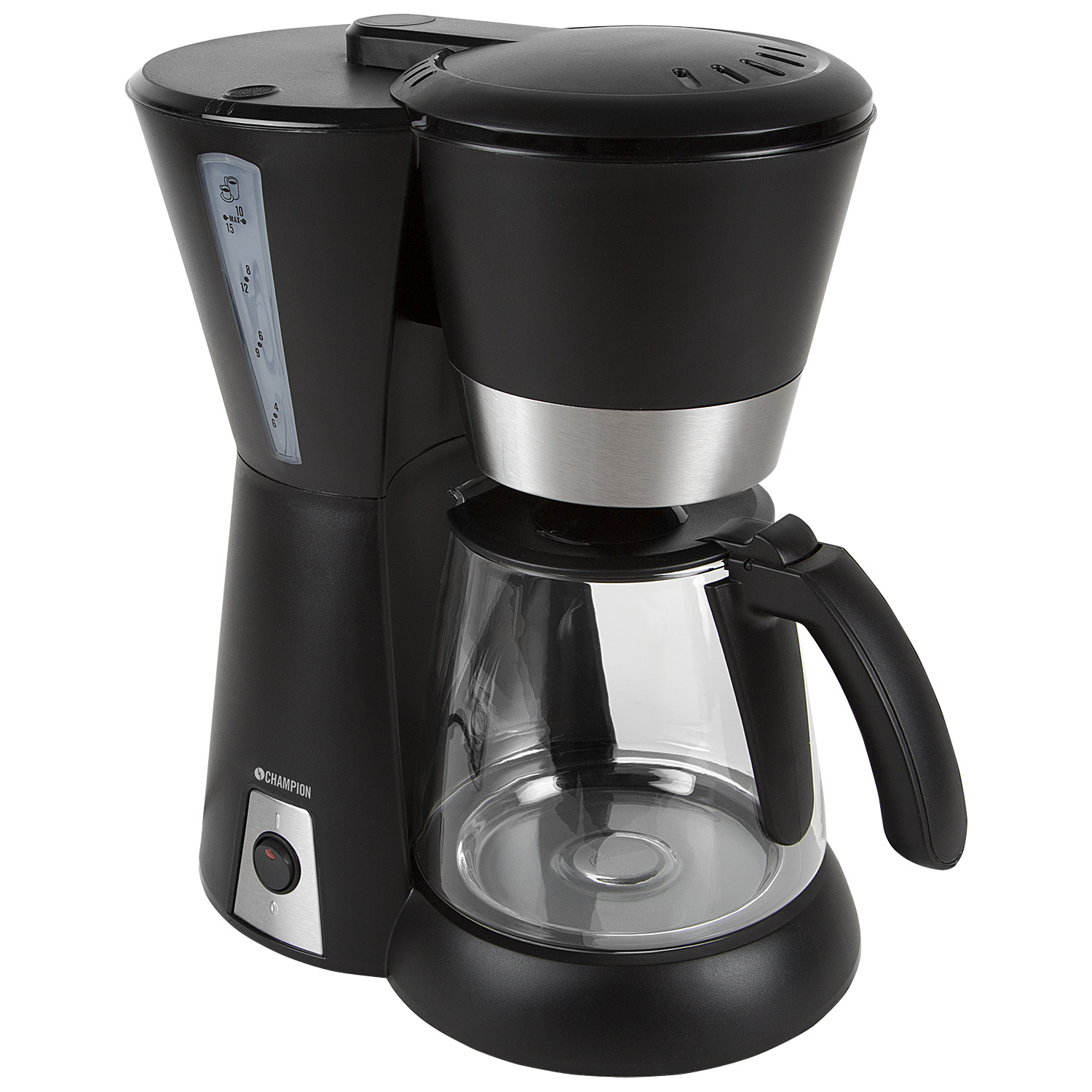 Kaffebryggare med Svängbart Lock Svart Kaffebryggare med Svängbart Lock Svart
