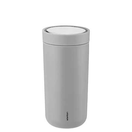 Stelton To-Go Click 0.4 l. Ljusgrå