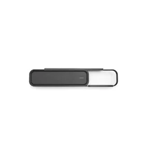 MindSet Toalettpappershållare med Hylla, Mineral Infinite Grey