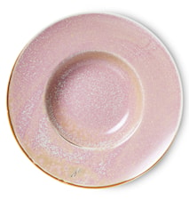 Chef ceramics: Pastatallerken 28,5 cm rustikk rosa