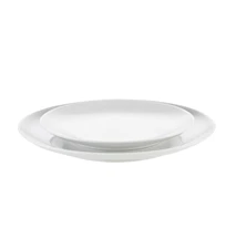Assiette plate Cecil blanc Ø 28 cm