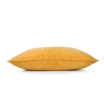 Sammet Kuddfodral 50x50cm Gul