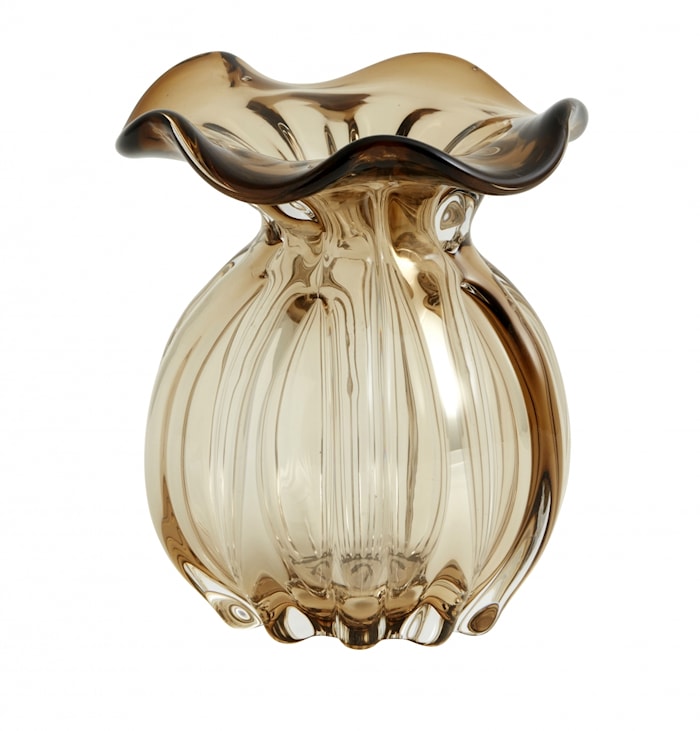 Kataja Hyacinth vase S brun