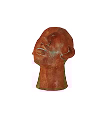 Talvik Figur Hode 23 cm Brun