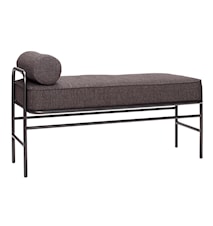 Bänk Metall Brun 106 cm