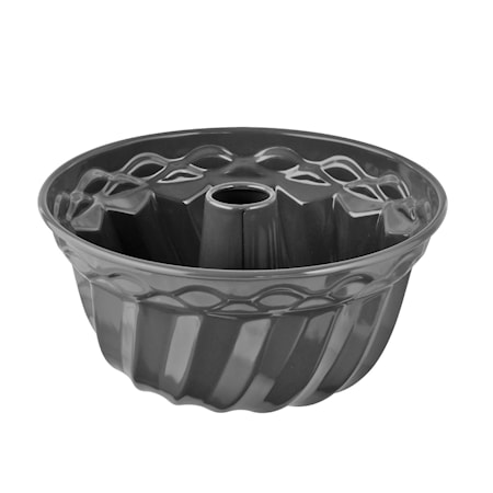 Bageform Emaljeret Ø22 cm Sort