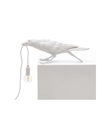 Bird Lamp Bordlampe 33,5 x 10,5 cm Harts Hvit