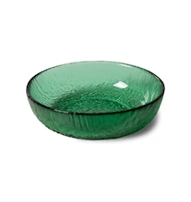 The Emeralds Glasskål Grøn