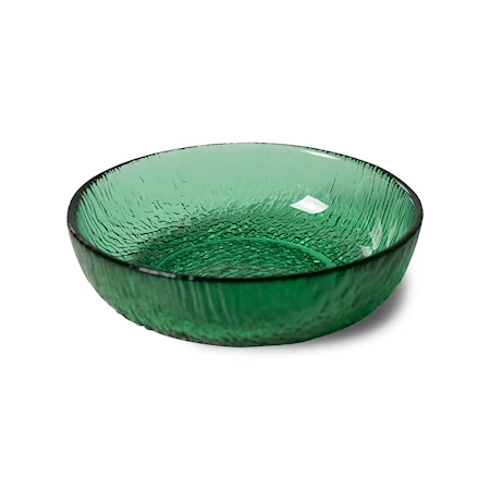 The Emeralds Glasskål Glas Grön
