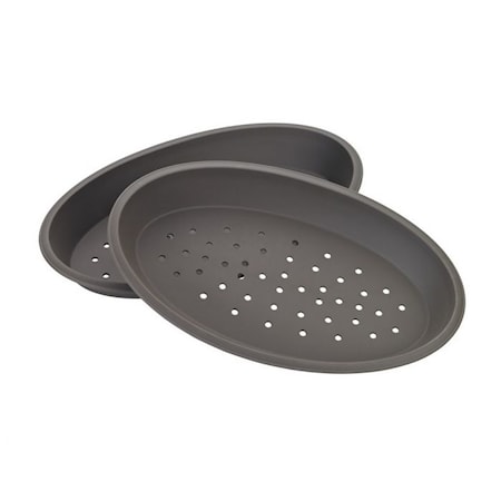 Pizzaform Silikon Oval 2 st