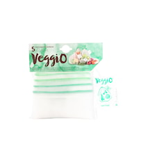 Veggio Kierrätettävät Hedelmäpussit 5-pakkaus