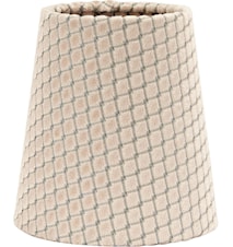 Queen Lampskärm Ruta Beige 10cm