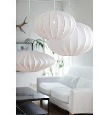 Lampada da soffitto Boll ovale 40 cm