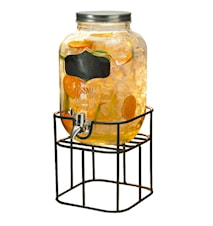 Dispensador de bebidas con grifo & soporte 4 L