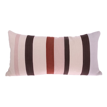 Linen Striped Cushion D 70x35 cm